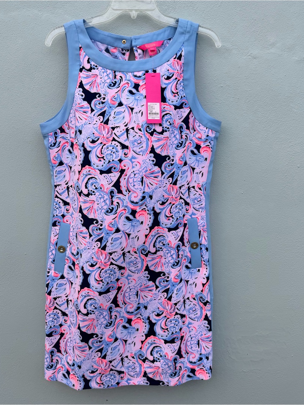 Lilly Pulitzer Angie stretch Shift Dress size 12